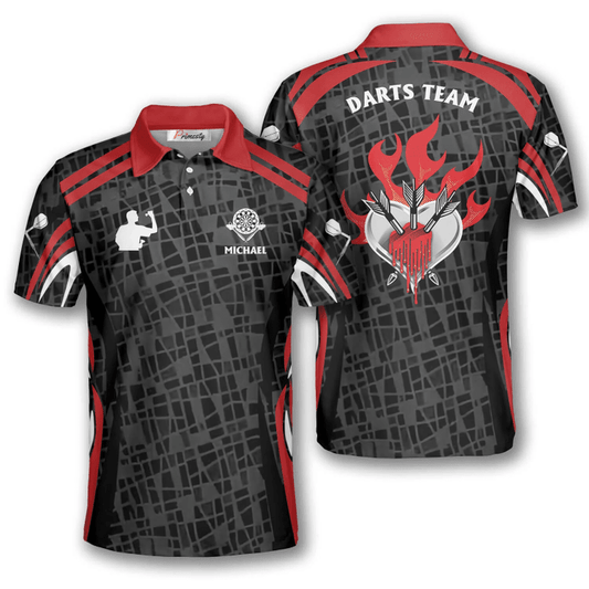 Lasfour Lover Darts Personalized Name And Team Name 3D Shirt DMA0293