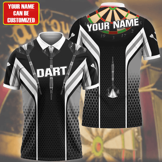 Lasfour Darts For Team Design Multicolor Option Personalized Name 3D Shirt DMA0258