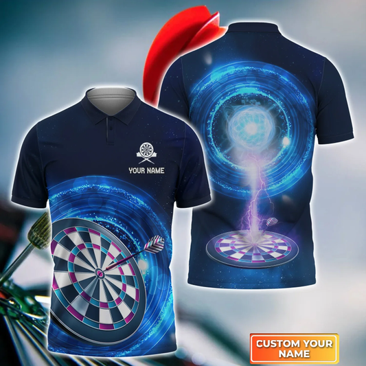 Lasfour Galaxy Darts Personalized Name 3D Shirt DMA0263