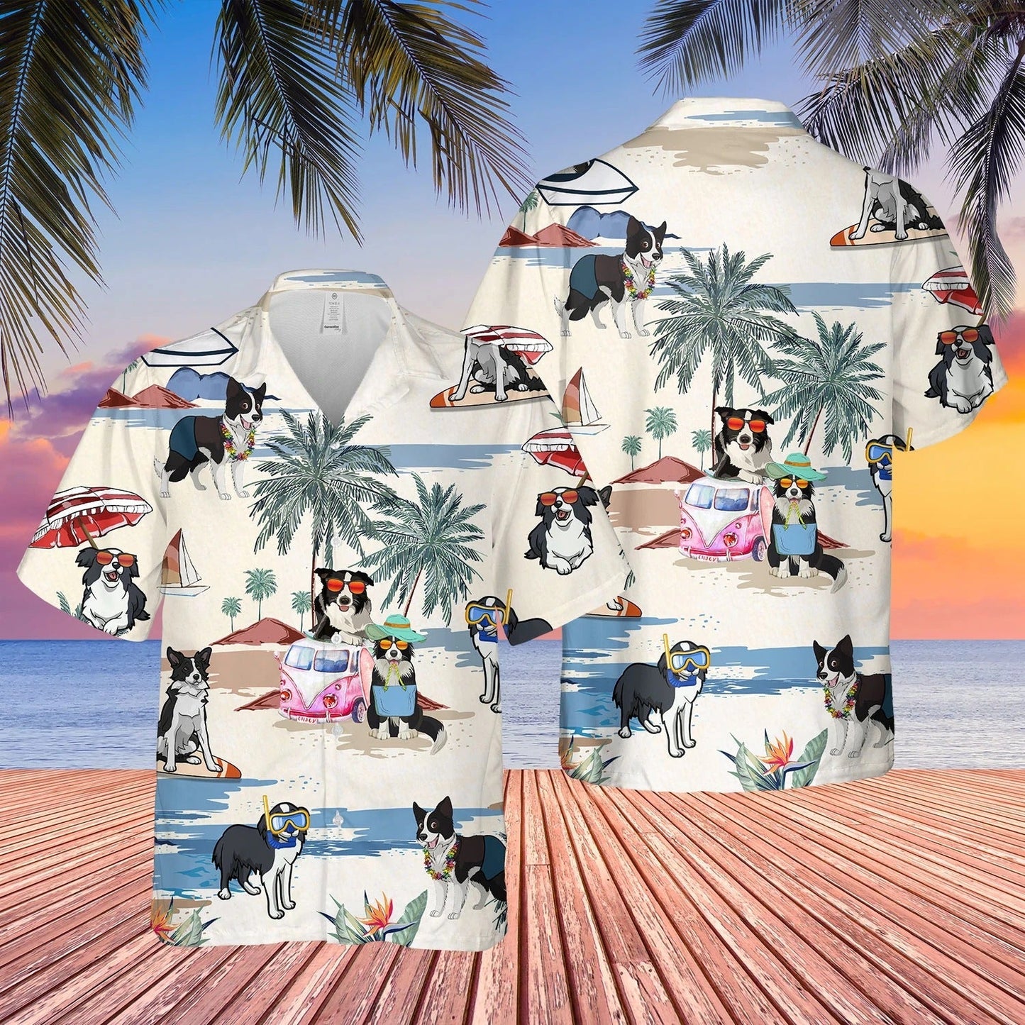 3D Full Printed Dog Summer Beach Hawaiian Shirt, Hawaii Aloha Shirt For Summer Travel, Gift To Dog Lovers, Dog Hawaii Shirt HO4899