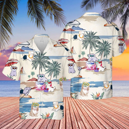 3D Full Printed Dog Summer Beach Hawaiian Shirt, Hawaii Aloha Shirt For Summer Travel, Gift To Dog Lovers, Dog Hawaii Shirt HO4899