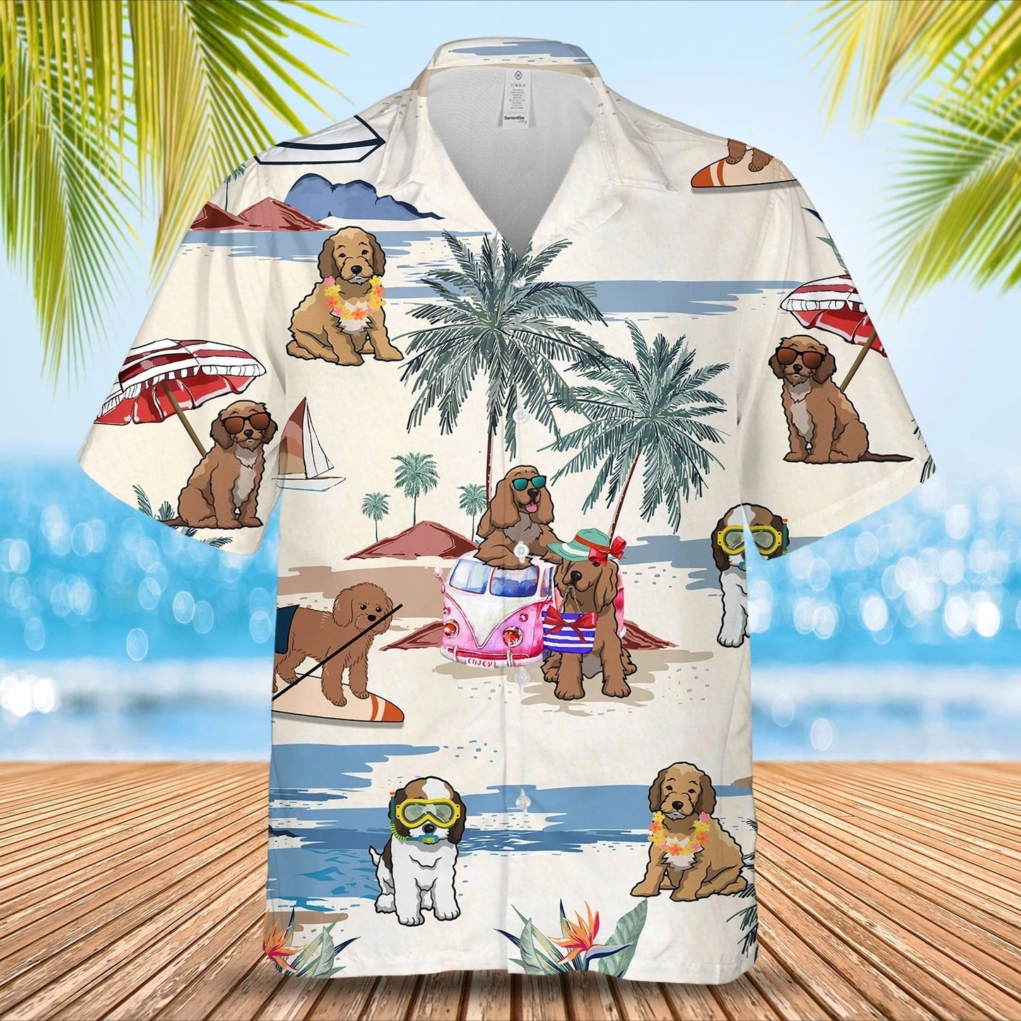 Cookapoo Summer Beach Hawaiian Shirt, Cool Dog Breed In Hawaiian Shirts For Dogs Lovers HO4908