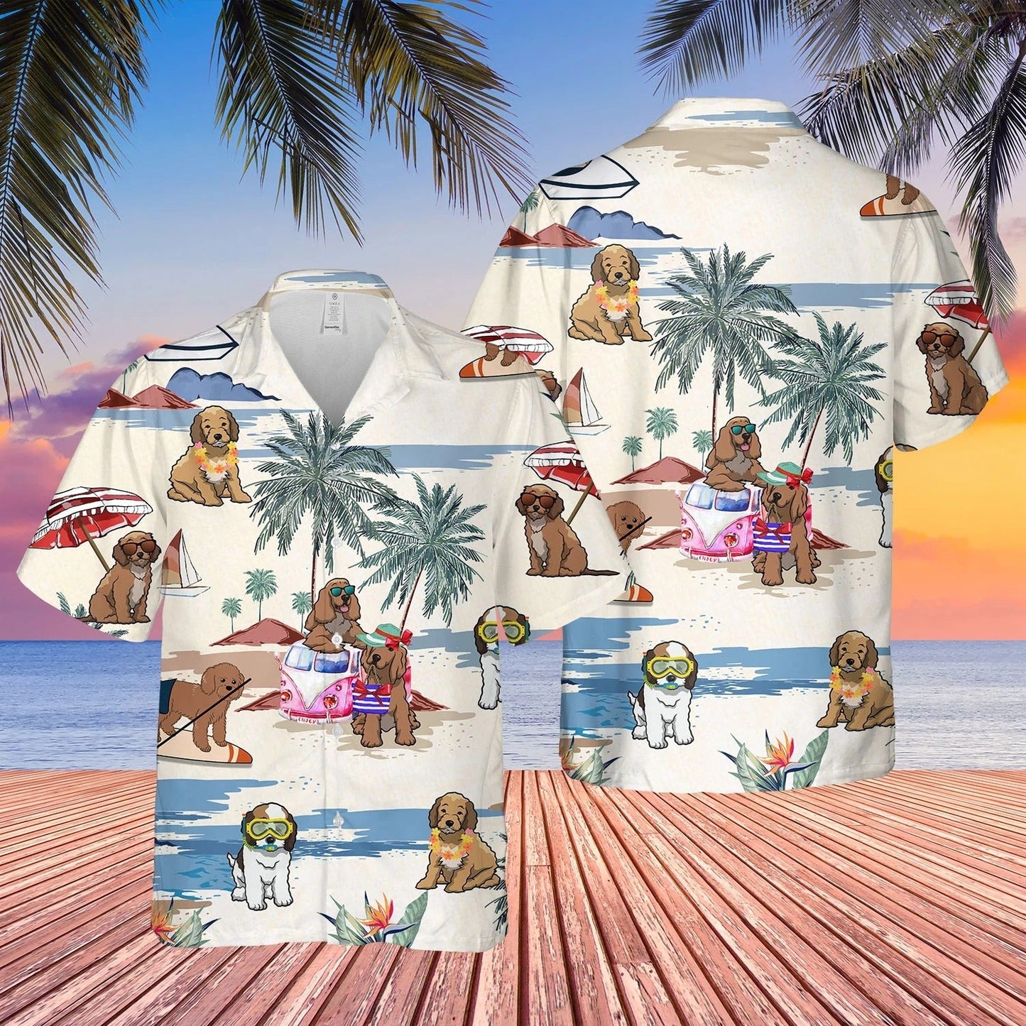 Cookapoo Summer Beach Hawaiian Shirt, Cool Dog Breed In Hawaiian Shirts For Dogs Lovers HO4908