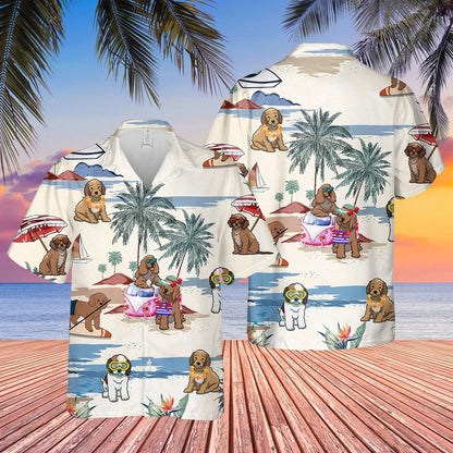 Cookapoo Summer Beach Hawaiian Shirt, Cool Dog Breed In Hawaiian Shirts For Dogs Lovers HO4908