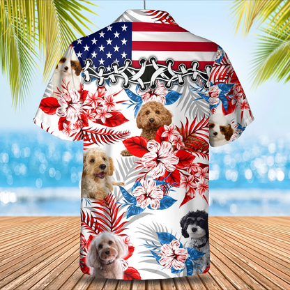 Cavapoo Hawaiian Shirt, Summer aloha shirt, Men Hawaiian shirt, Women Hawaiian shirt HO0819
