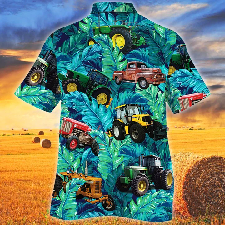 Tractor Lovers Gift Hawaiian Shirt, Animal Hawaiian Shirt Men, women, Gift for Dolphin lovers HO2579