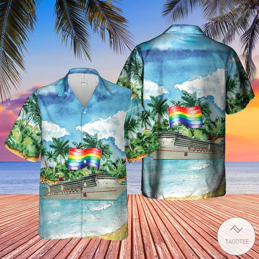 Pride Hawaiian Shirt, Us Cruise Happy Pride Month Lgbtq Hawaiian Shirts HO5509