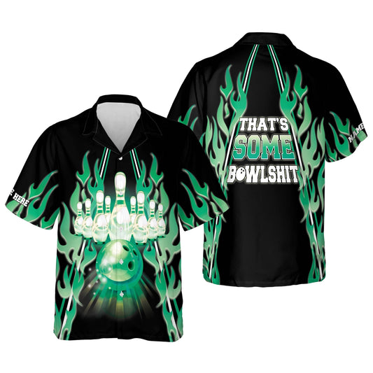 That's Some Bowlshit Hawaiian Shirt, bowling Hawaiian Shirt for men and women HO2736