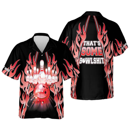 That's Some Bowlshit Hawaiian Shirt, bowling Hawaiian Shirt for men and women HO2736
