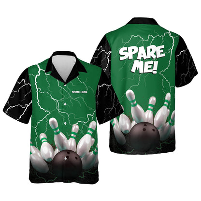 Custom King Pin Bowling Team hawaiian Shirts For Men And Women, Summer gift for Bowling team shirt HO2750