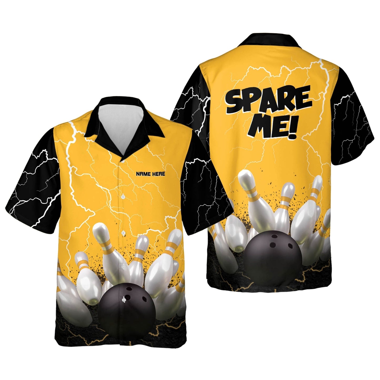 Custom King Pin Bowling Team hawaiian Shirts For Men And Women, Summer gift for Bowling team shirt HO2750