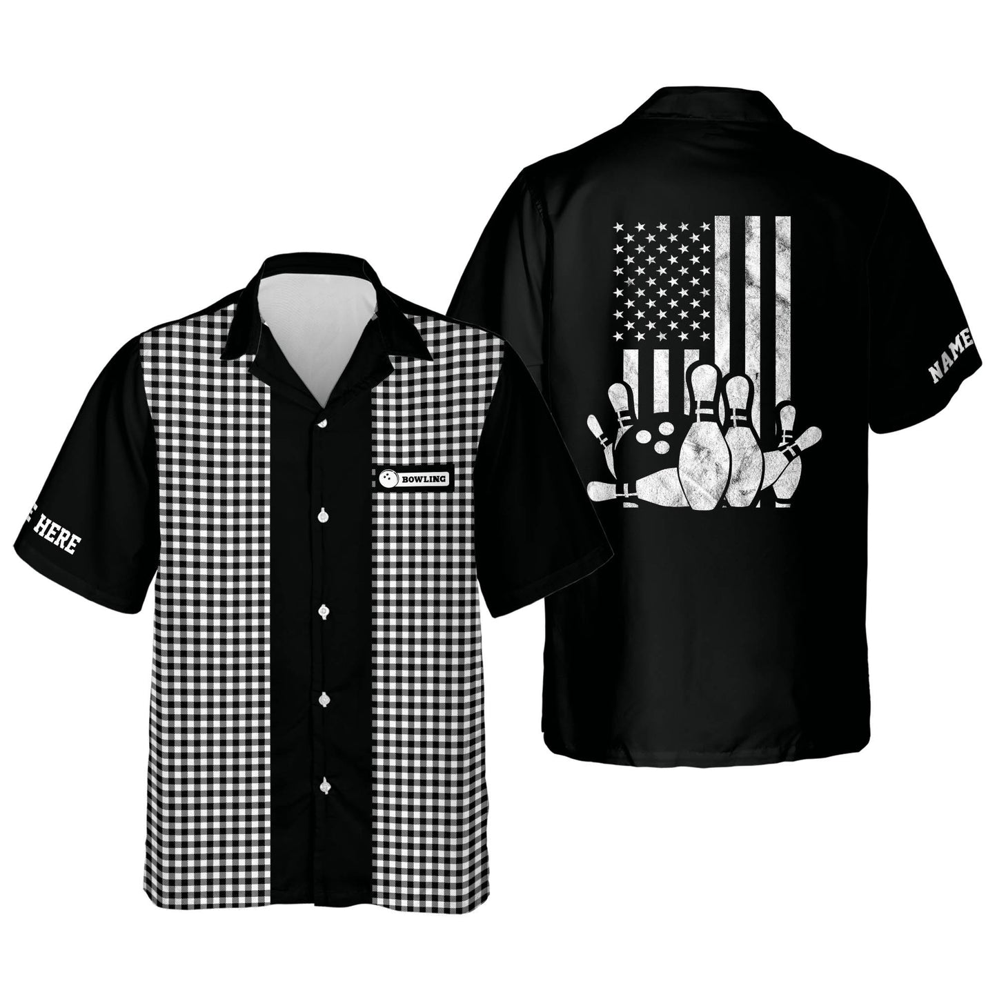 Custom Patriotic Hawaiian Shirts HB0074