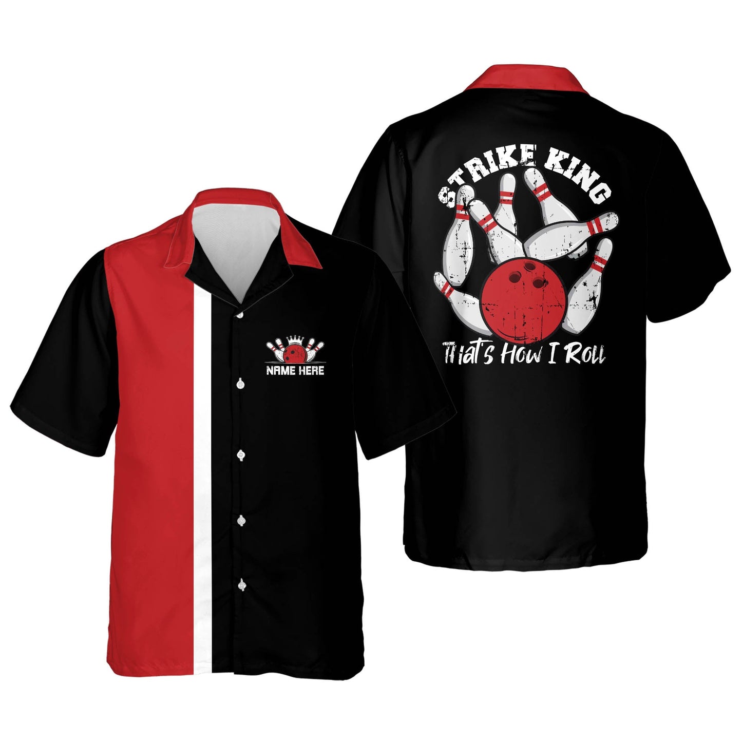 Strike King This Is How I Roll bowling Hawaiian Shirt for men and women HO2734