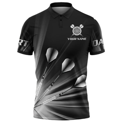 Personalized Colorful Dart Shirt Men Women Polo Shirt For Dart Team Uniform DMO0005