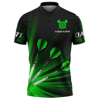 Personalized Colorful Dart Shirt Men Women Polo Shirt For Dart Team Uniform DMO0005