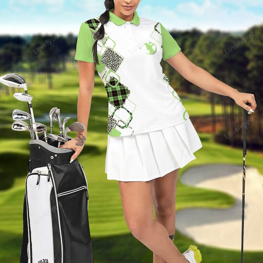 Never underestimate a woman who loves golf polo shirt, golf women shirt GY0144