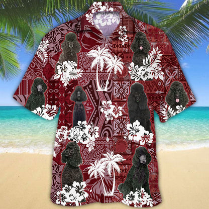 Poodle Hawaiian Shirt, Animal Hawaiian Shirt HO5237