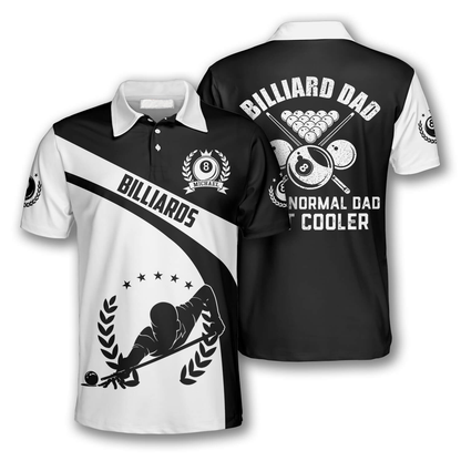 Lasfour Cool Dad Billiard Personalized 3D Unisex Shirt BIA0461