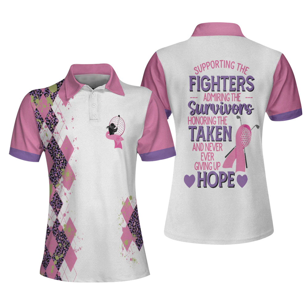 Supporting Survivors Taken Hope Golf Polo Shirt GW0007