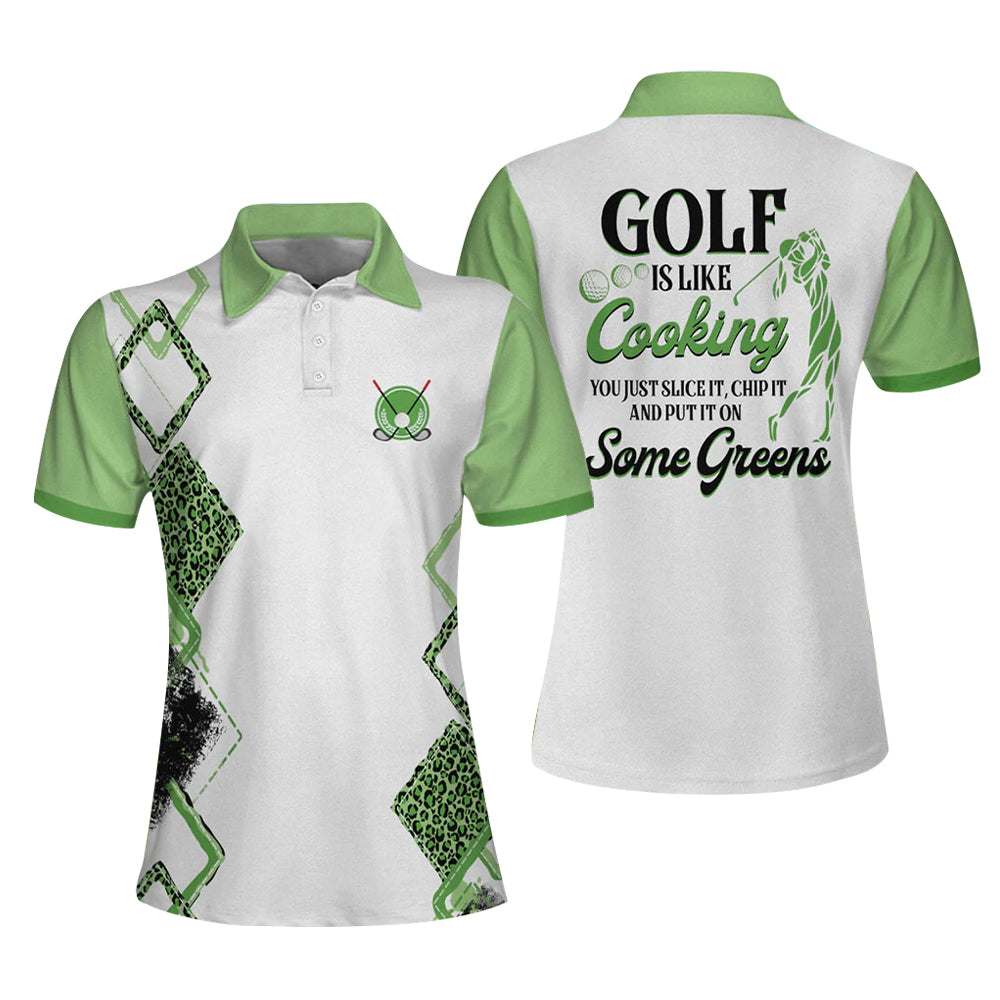 Golf Is Like Cooking Polo Shirt GW0009