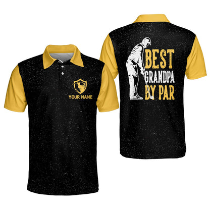 Best Grandpa By Par Golf Polo Shirt GM0188