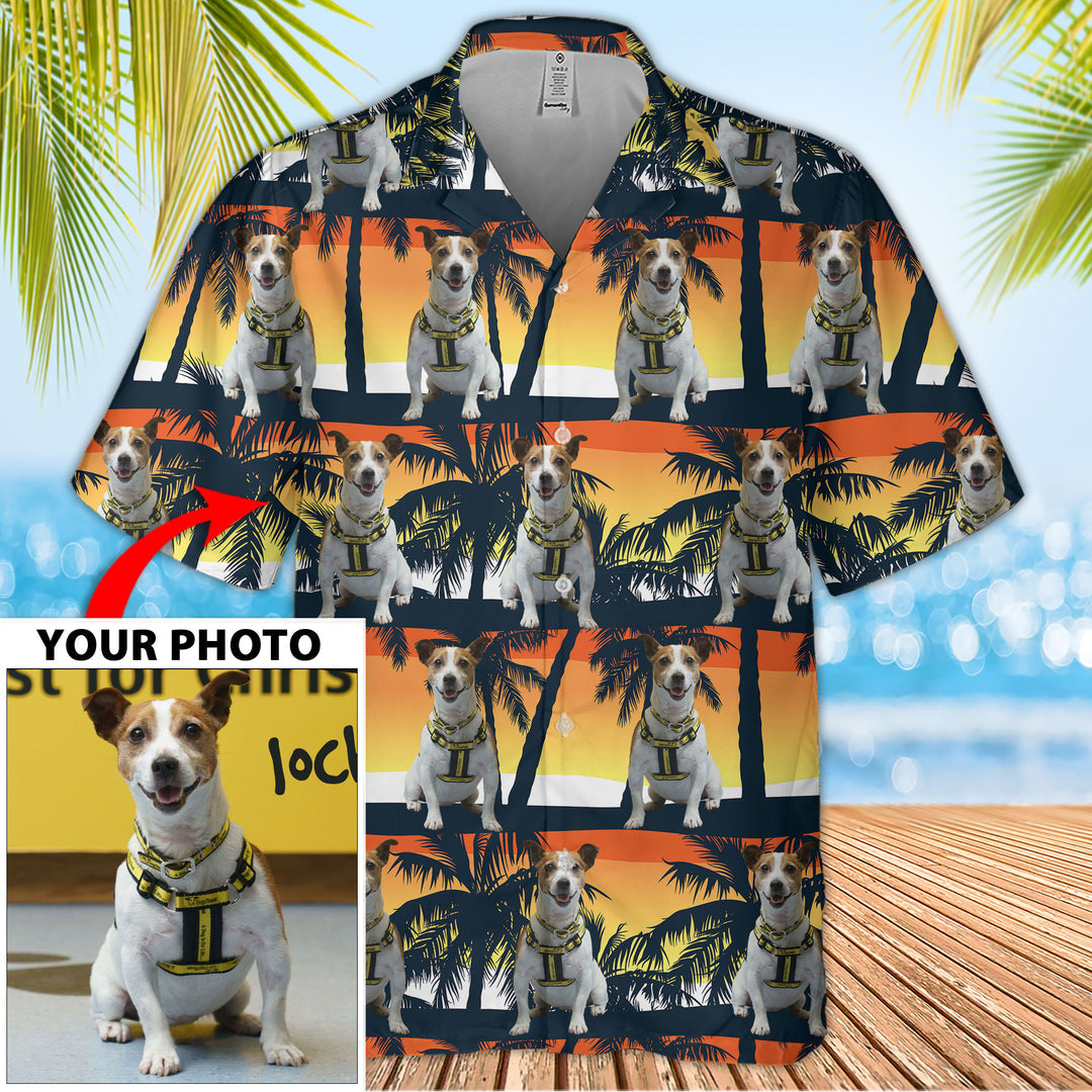 Custom Image Seamless Hawaiian Shirt, Upload Image Dog Hawaiian Shirt, Shirt for Dog Lover HO4291