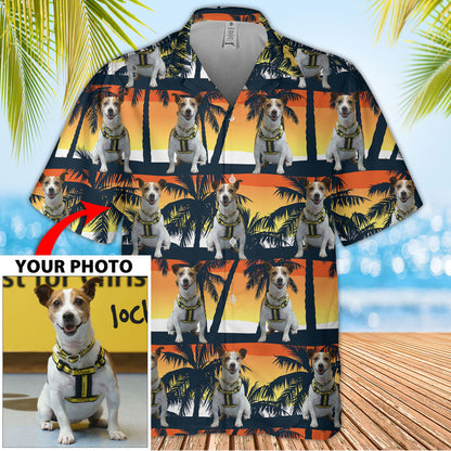 Custom Image Seamless Hawaiian Shirt, Upload Image Dog Hawaiian Shirt, Shirt for Dog Lover HO4291