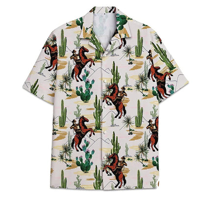 Horse pattern Hawaiian Shirt, Summer gift , Hawaiian Shirts for Men, Aloha Beach Shirt HO1031