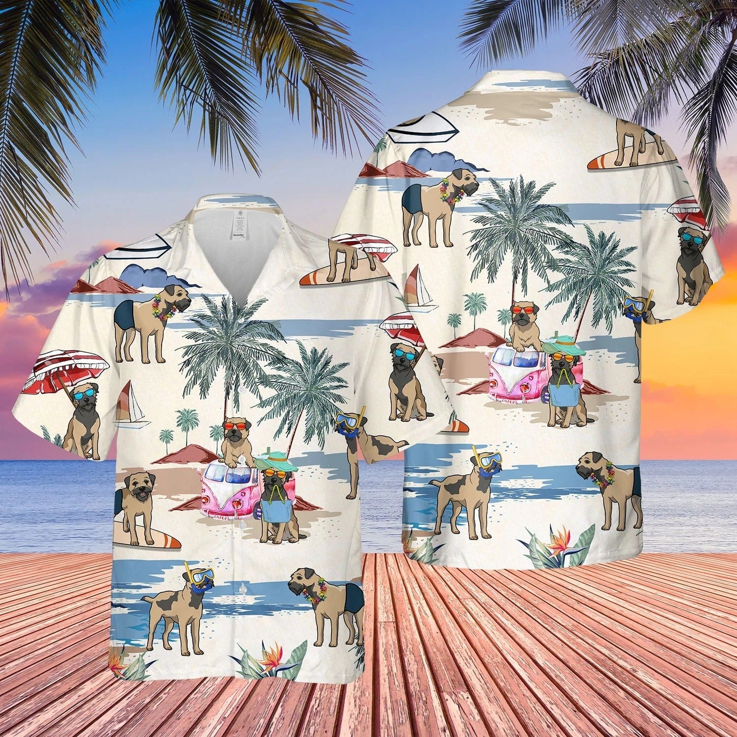 3D Full Printed Dog Summer Beach Hawaiian Shirt, Hawaii Aloha Shirt For Summer Travel, Gift To Dog Lovers, Dog Hawaii Shirt HO4899