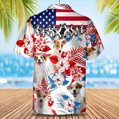 Jack Russell Terrier Hawaiian Shirt - Gift for Summer, Summer aloha shirt, Hawaiian shirt for Men and women HO0672