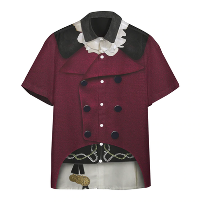 3D Aaron Burr Custom Short Sleeve Shirt, Hawaiian shirt for men, women HO1150