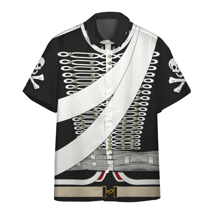 3D Hussard De La Mort Custom Short Sleeve Shirt, Hawaiian shirt for men, women HO1156
