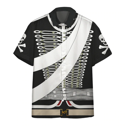 3D Hussard De La Mort Custom Short Sleeve Shirt, Hawaiian shirt for men, women HO1156