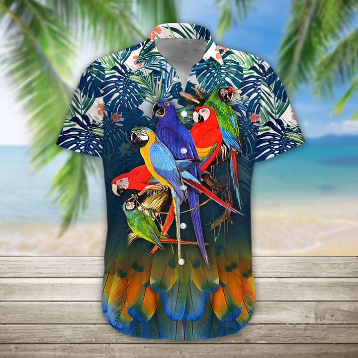 3D Owl Hawaii Shirt Hawaii Shirt, Summer Hawaiian Shirts Casual Short Sleeve Shirt Men HO1143