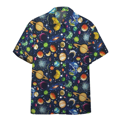 3D Solar System Custom Hawaii Shirt for men and women HO0532
