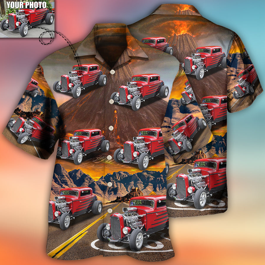 Hot Rod Various Style Custom Photo Hawaiian Shirt, Perfect Gift for Men Women, Custom Car Shirt HO4265