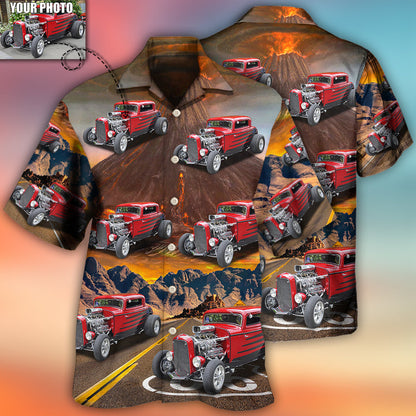 Hot Rod Various Style Custom Photo Hawaiian Shirt, Perfect Gift for Men Women, Custom Car Shirt HO4265