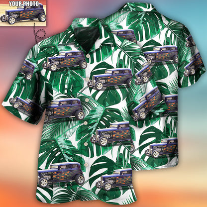 Hot Rod Various Style Custom Photo Hawaiian Shirt, Perfect Gift for Men Women, Custom Car Shirt HO4265