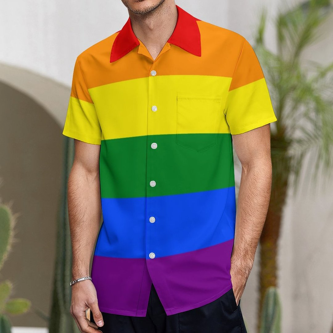 gay pride dress shirt Amazon.com: Barry.Wang Black Dress Shirts for Men LGBT Rainbow Gay Pride Shirt Long Sleeve Striped Lesbian Homosexual Formal Casual Shirt : Clothing, Shoes & Jewelry