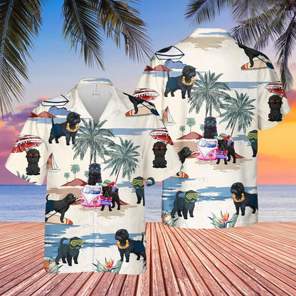 Affenpinscher Summer Beach Hawaiian Shirt, Aloha Short Sleeve Summer Travel, Gift To Dog Lovers HO4891