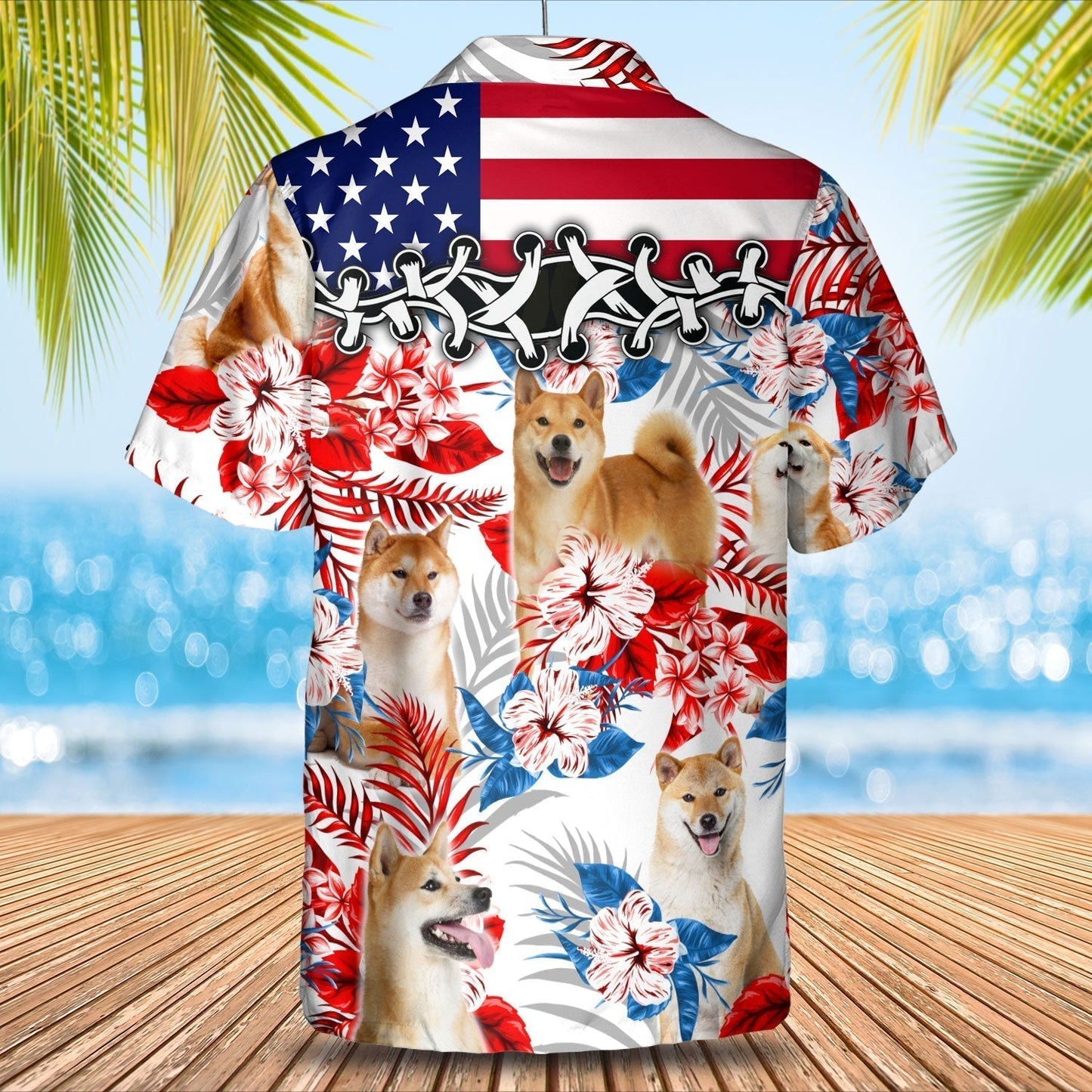 Shiba Inu Hawaiian Shirt - Gift for Summer, Summer aloha shirt, Hawaiian shirt for Men and women HO0684