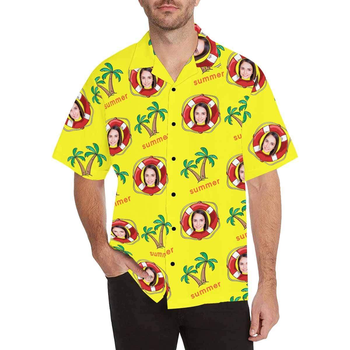 Upload Photo Summer Made Hawaiian Shirts, Best Idea Gift for Men Women in Summer Vacation HO4337