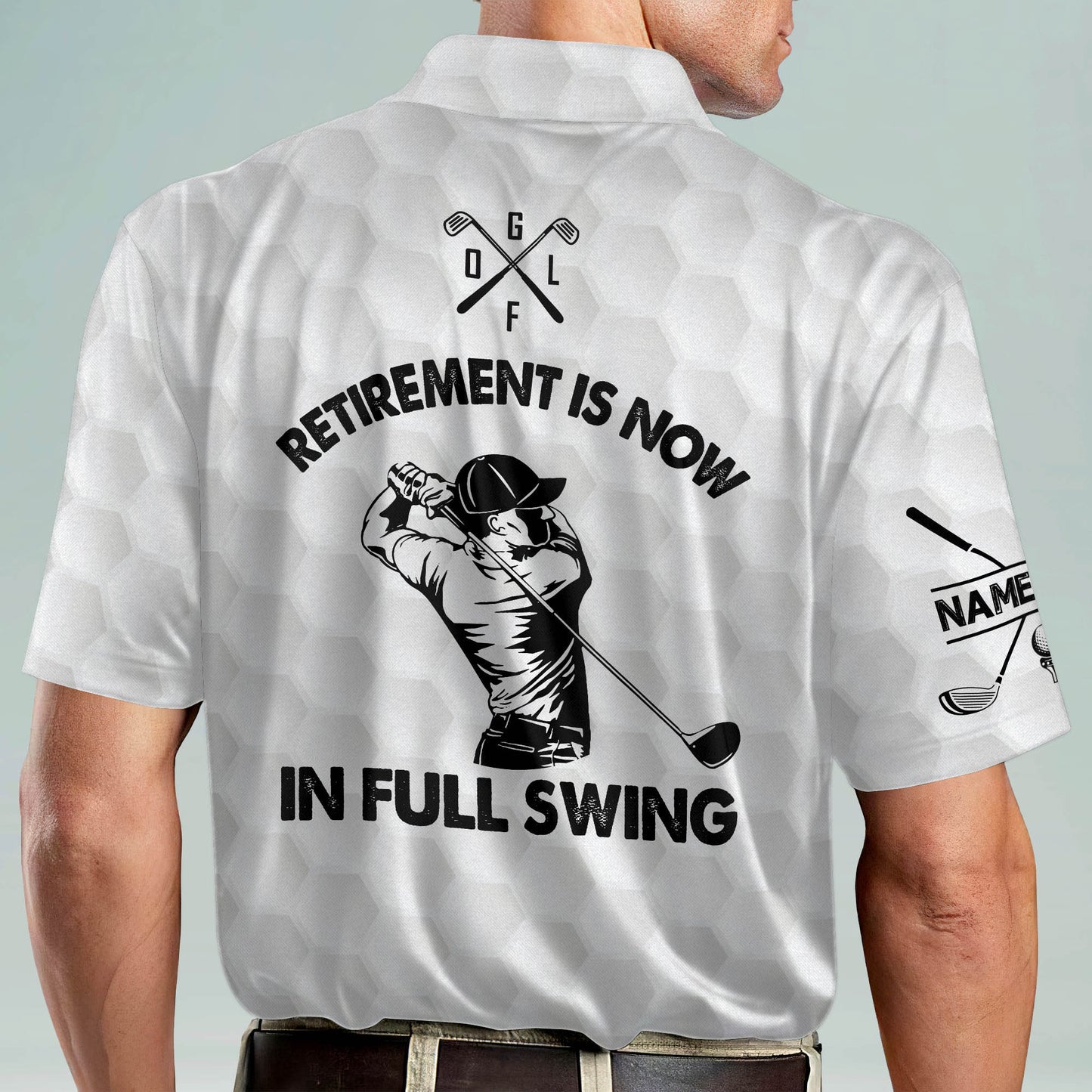 Retirement is Now in Full Swing Golf Polo Shirt GM0087