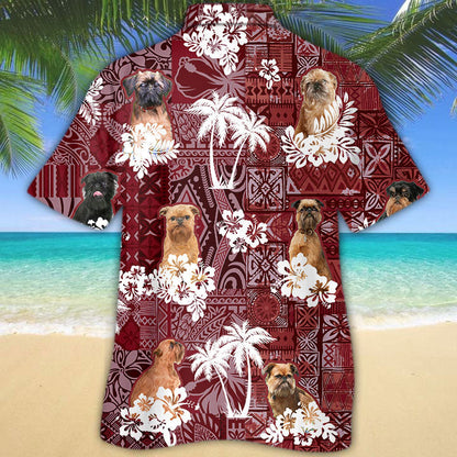 Brussels Griffon Hawaiian Shirt, Cute Summer Aloha Beach Shirt For Dog Lovers HO5168
