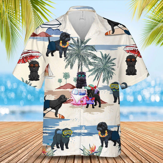 Affenpinscher Summer Beach Hawaiian Shirt, Aloha Short Sleeve Summer Travel, Gift To Dog Lovers HO4891