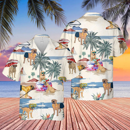 3D Full Printed Dog Summer Beach Hawaiian Shirt, Hawaii Aloha Shirt For Summer Travel, Gift To Dog Lovers, Dog Hawaii Shirt HO4899