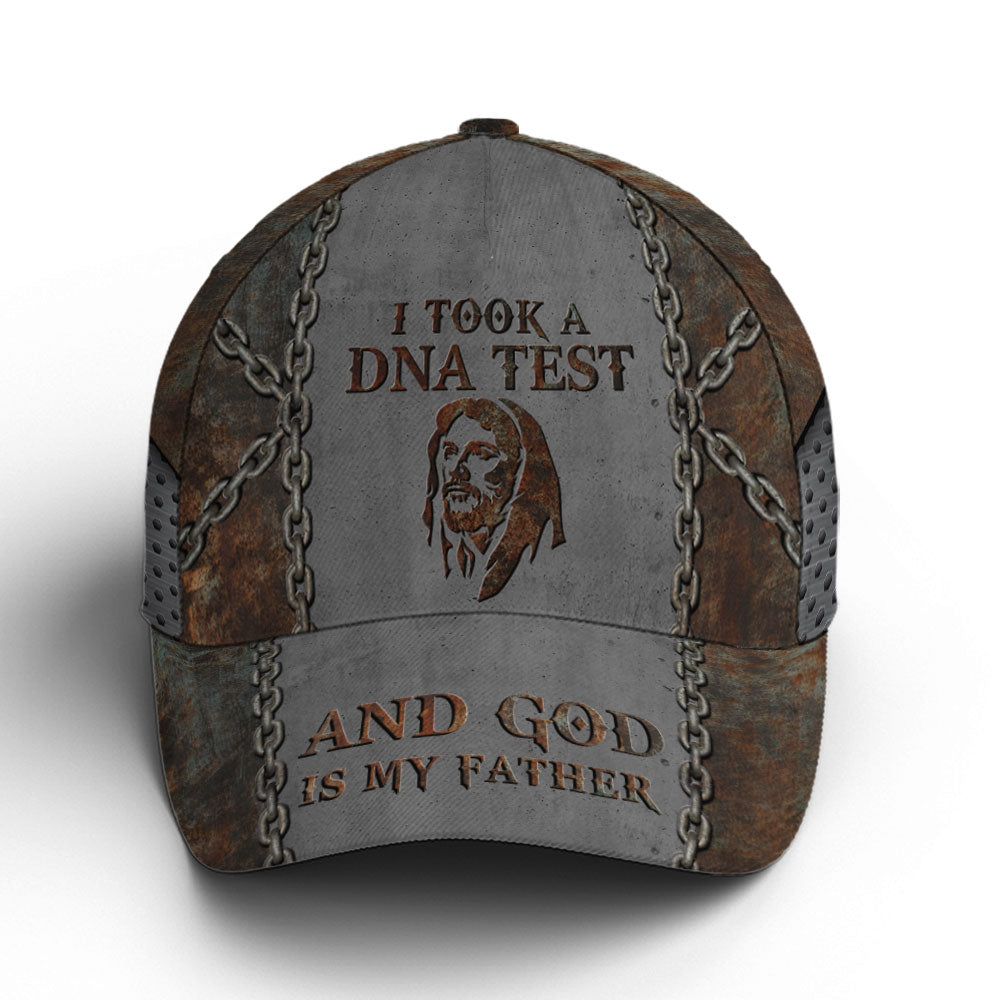 Baseball Cap For God Lovers Chain Rust And Metallic Lasfour CO0969