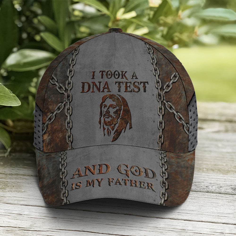 Baseball Cap For God Lovers Chain Rust And Metallic Lasfour CO0969