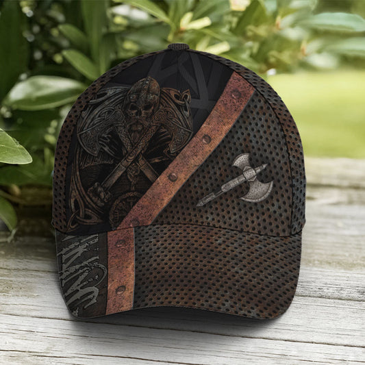 Viking Warrior Metallic Style Baseball Cap Lasfour CO0163