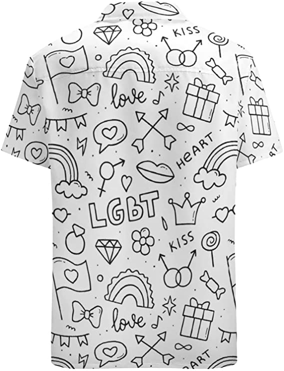 Pride Hawaiian Shirts, Pride Gay Hawaii Shirt, Lesbian Hawaiian Shirt, Gift For Lgbtq Pride Month HO4614